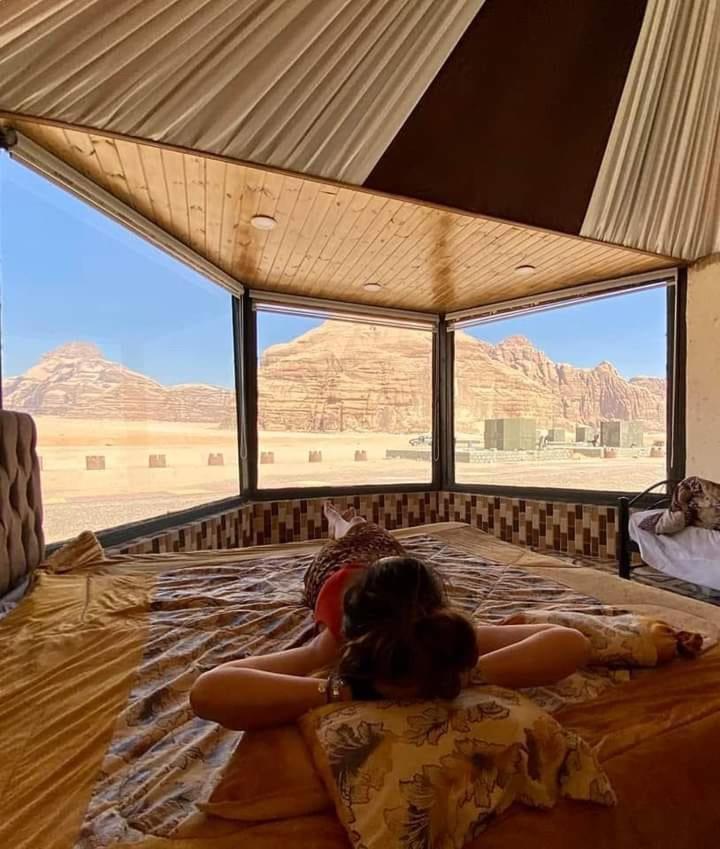 Sami Al Muzna Rum Camp Wadi Rum Esterno foto